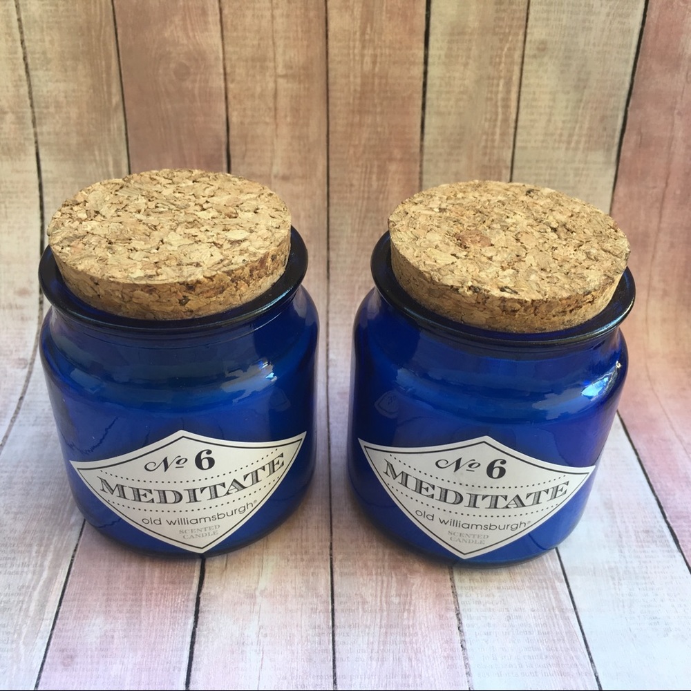 🔴 5/$25 2 candle Meditate set relax spa pine - Picture 2 of 7